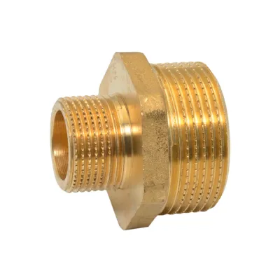 Ніпель редукційний латунний Ø3/4" х 1 1/4" ПН FP Pattaroni F591R009
