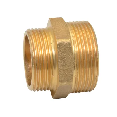 Ниппель редукционный латунный Ø1 1/4" х 1 1/2" НН FP Pattaroni F591R013