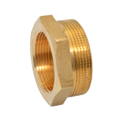Переходник латунный (футорка) Ø1 1/2" х 2" ВН FP Pattaroni F593R021