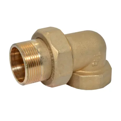 Американка (прокладка) латунна кутова Ø1 1/2" ВН FP Pattaroni F802R006