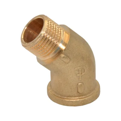 Коліно 45° латунне Ø1/2" ВН FP Pattaroni F89R002