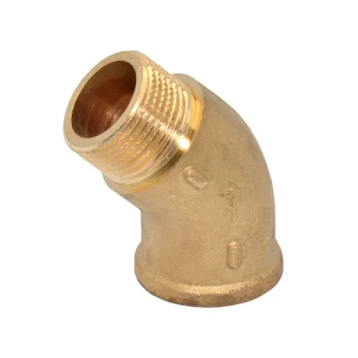Колено 45° латунное Ø3/4" ВН FP Pattaroni F89R003