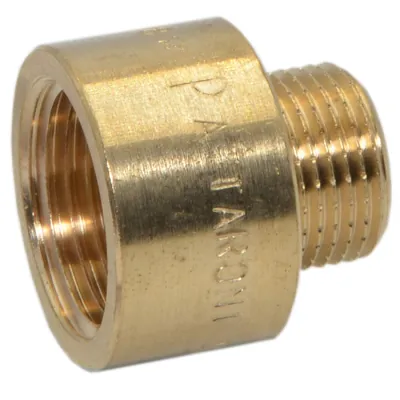 Переходник латунный Pattaroni 3/8Mх1/2F НВ (F043R003)