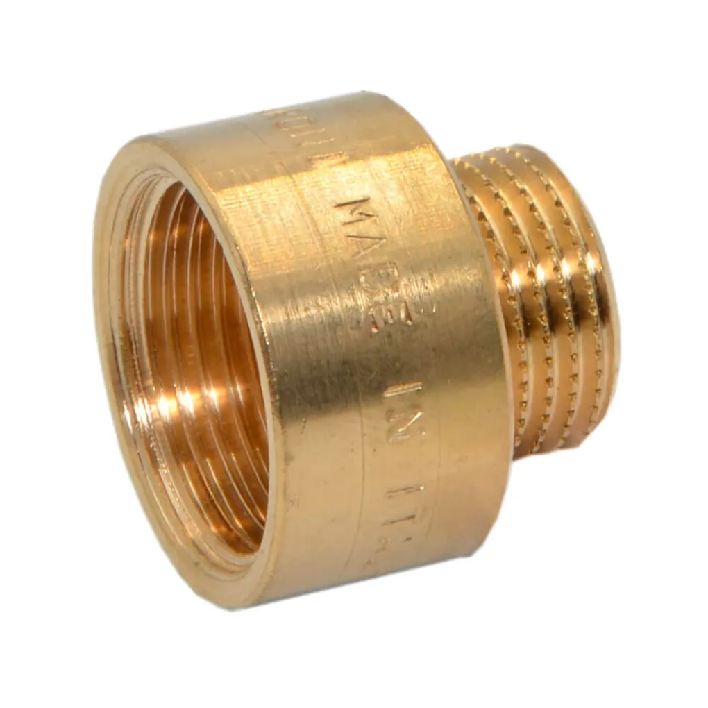 Переходник латунный Ø1/2"M х 3/4"F НВ FP Pattaroni F043R006- Фото 2