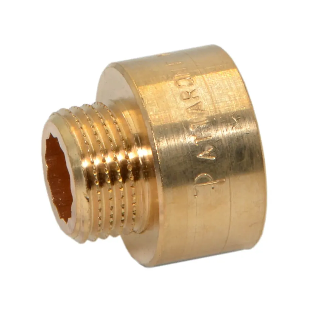 Переходник латунный Ø1/2"M х 3/4"F НВ FP Pattaroni F043R006- Фото 1