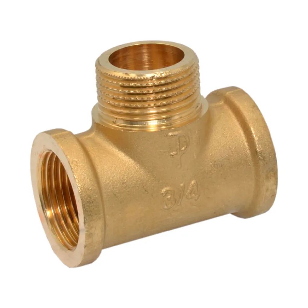 Тройник латунный Ø3/4" В-Н-В FP Pattaroni F139R002