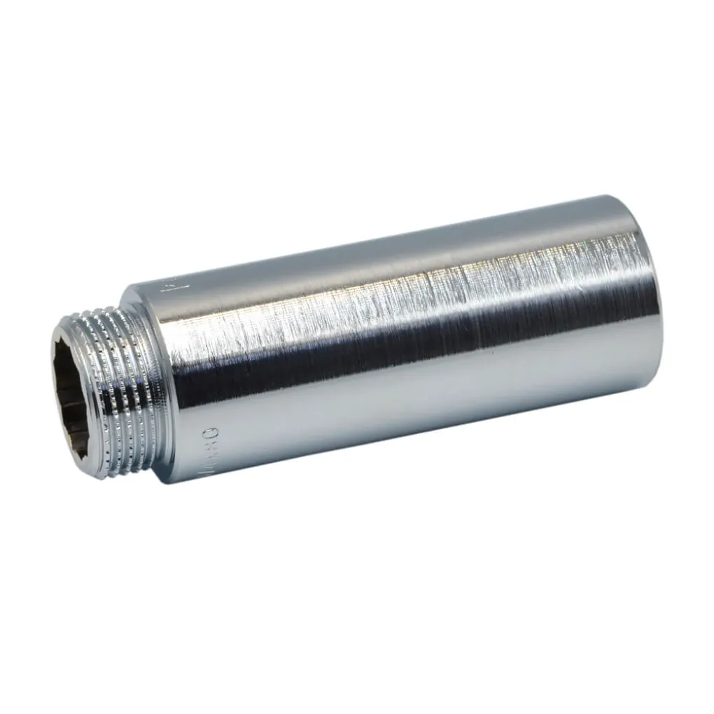 Подовжувач (хром) Ø3/4" x 80 мм ВН FP Pattaroni F194CR036