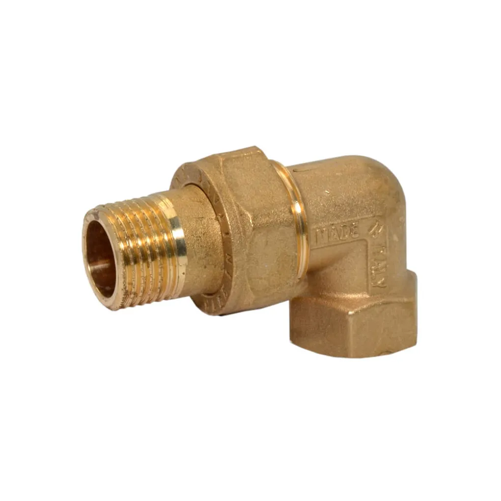 Американка (конус) латунна кутова Ø1/2" ВЗ FP Pattaroni F19R002