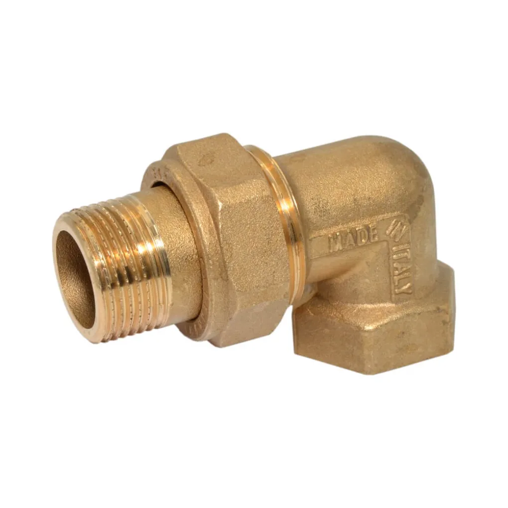 Американка (конус) латунная угловая Ø3/4" ВН FP Pattaroni F19R003- Фото 1