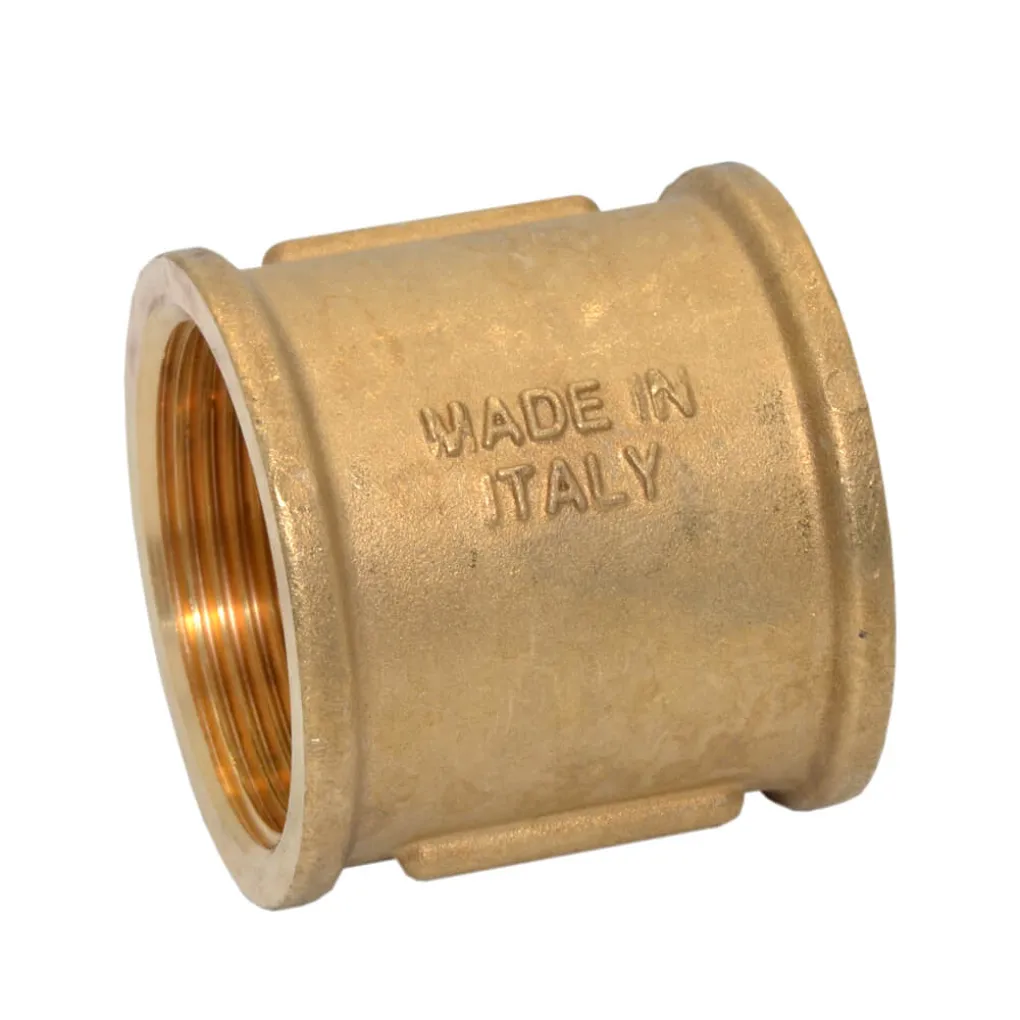 Муфта латунна Ø1 1/2" FP Pattaroni F270R006