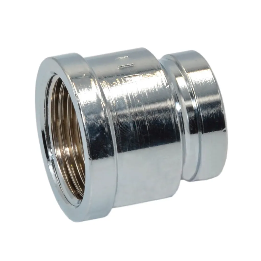 Муфта редукційна (хром) Ø1/2" х 3/4" ВВ FP Pattaroni F271CR004- Фото 2