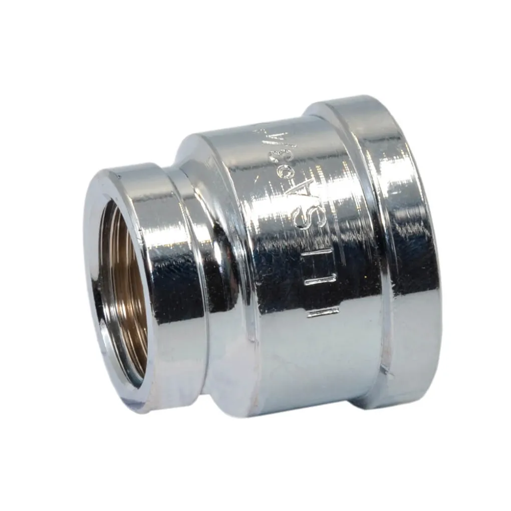 Муфта редукційна (хром) Ø1/2" х 3/4" ВВ FP Pattaroni F271CR004- Фото 1
