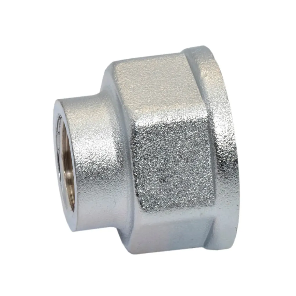 Муфта редукционная (хром) Ø1/2" х 1" ВВ FP Pattaroni F271CR005- Фото 1