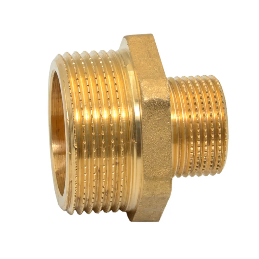 Ниппель редукционный латунный Ø3/4" х 1 1/4" НН FP Pattaroni F591R009- Фото 2
