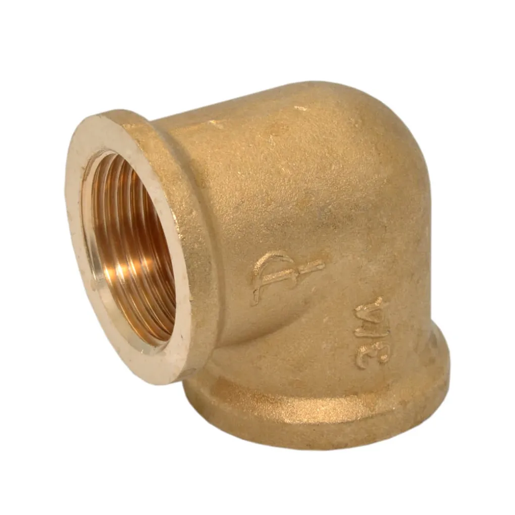 Коліно редукційне латунне Ø3/4" х 1/2" ВВ FP Pattaroni F91R001- Фото 1