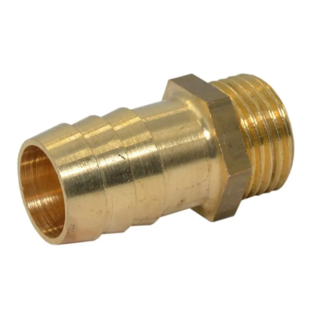 Перехідник під шланг латунний Pattaroni 1/2x20 ЗР (F13R016)- Фото 1