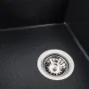 Гранітна мийка для кухні Platinum 5851 Aria, матовий карбон- Фото 3