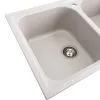 Гранітна мийка для кухні Platinum 7950 Equatoria, глянець, топаз- Фото 3