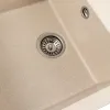 Гранітна мийка для кухні Platinum 7950 Selena, матова, сафарі- Фото 3