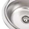 Кухонна мийка з нержавіючої сталі Platinum Декор 4539, 0,6/170 мм- Фото 4