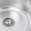 Кухонна мийка з нержавіючої сталі Platinum Декор 490, 0,8/180 мм- Фото 4