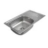 Кухонна мийка з нержавіючої сталі Platinum Сатин 7645, 0,8/180 мм- Фото 2