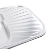 Кухонна мийка з нержавіючої сталі закруглена Platinum Декор 7848, 0,8/180 мм- Фото 3