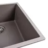 Мийка кухонна Platinum 4040 RUBA граніт, дюна- Фото 3