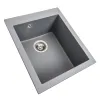 Мийка кухонна Platinum 4150 SOKIL граніт, сірий металік- Фото 2