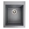 Мийка кухонна Platinum 4150 SOKIL граніт, сірий металік- Фото 1