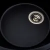 Мийка кухонна Platinum 5847 ONYX граніт, чорний- Фото 4