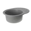 Мийка кухонна Platinum 6250 SOUL граніт, сірий- Фото 3