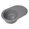 Мийка кухонна Platinum 7750 LIRA граніт, сірий мусон- Фото 2