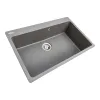 Мийка кухонна Platinum 7850 Bogema граніт, сірий мусон- Фото 2