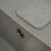Мийка кухонна Platinum 7850 CUBE граніт, сірий- Фото 4