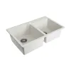 Мийка кухонна Platinum 7850 HARMONY граніт, білий в крапку- Фото 2
