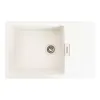 Мийка кухонна Platinum 7850 ROMA граніт, білосніжний- Фото 1