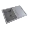 Мийка кухонна Platinum 7850 TROYA граніт, сірий- Фото 2