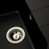 Мийка кухонна Platinum 7850 VERONA граніт, чорний- Фото 4