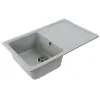 Мийка кухонна Platinum 7850 VERONA граніт, сірий- Фото 2