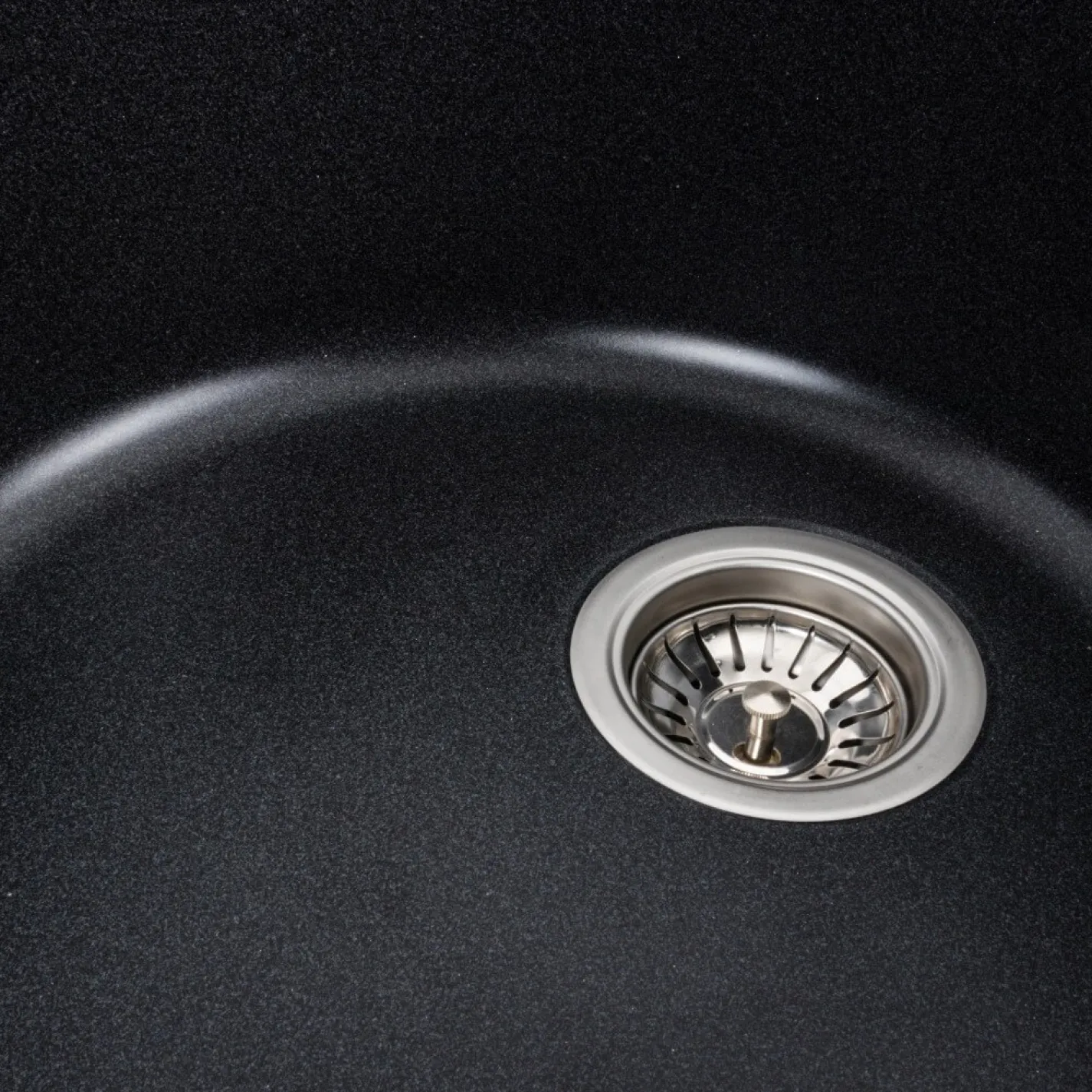 Гранітна мийка для кухні Platinum 6250 Soul, матовий карбон - Фото 2