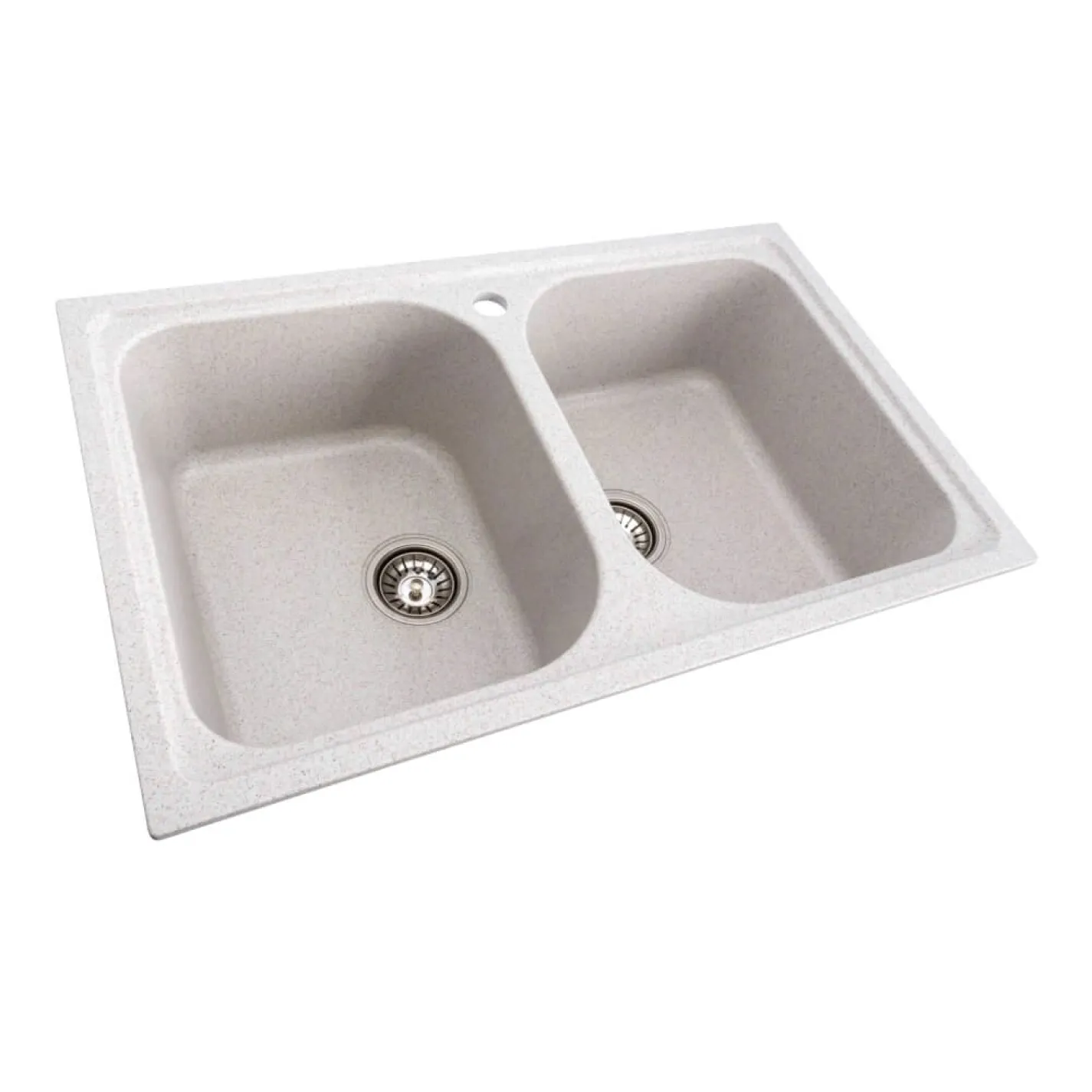Гранітна мийка для кухні Platinum 7950 Equatoria, глянець, топаз - Фото 1
