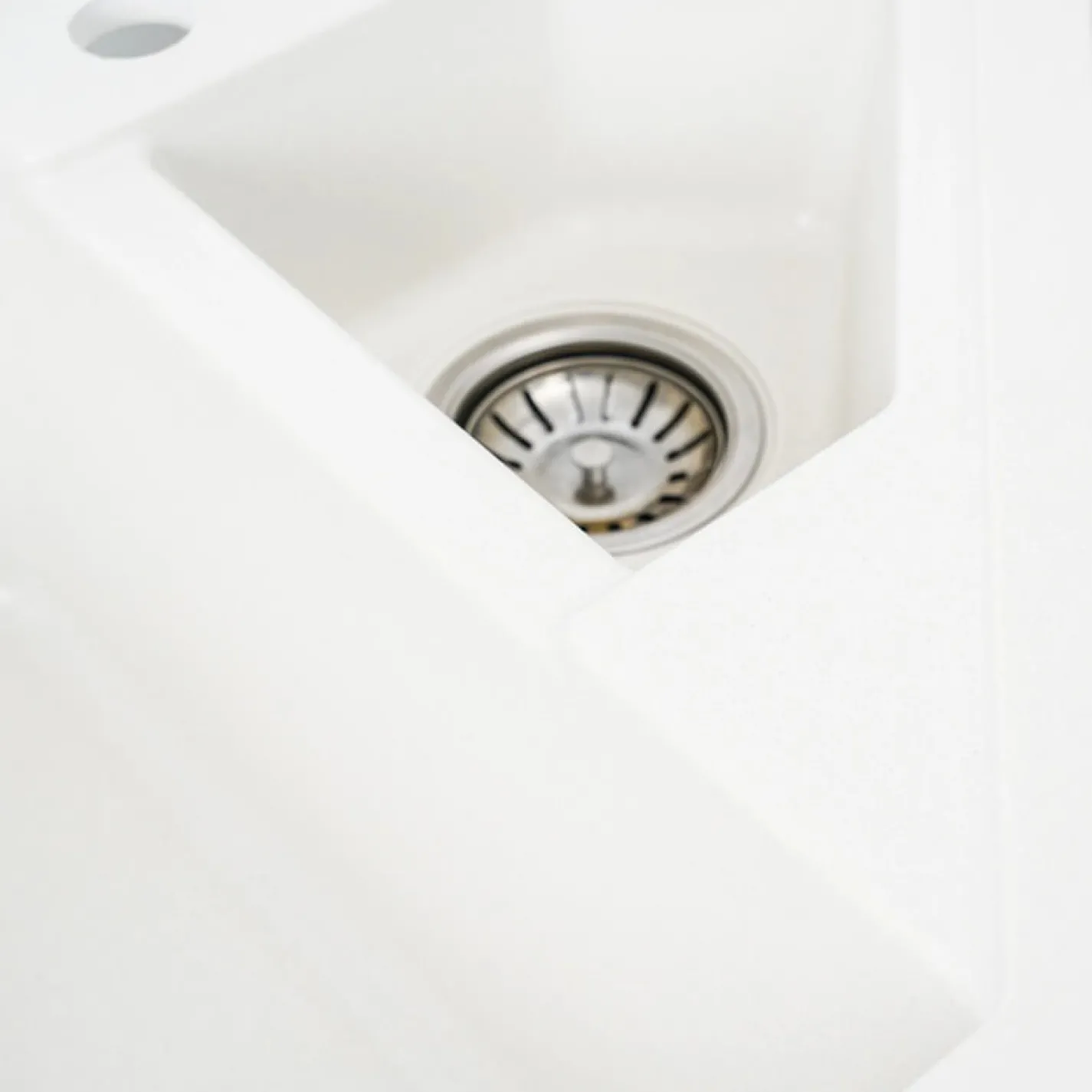 Гранітна мийка для кухні Platinum 9950 Pandora, матова, білосніжна - Фото 2