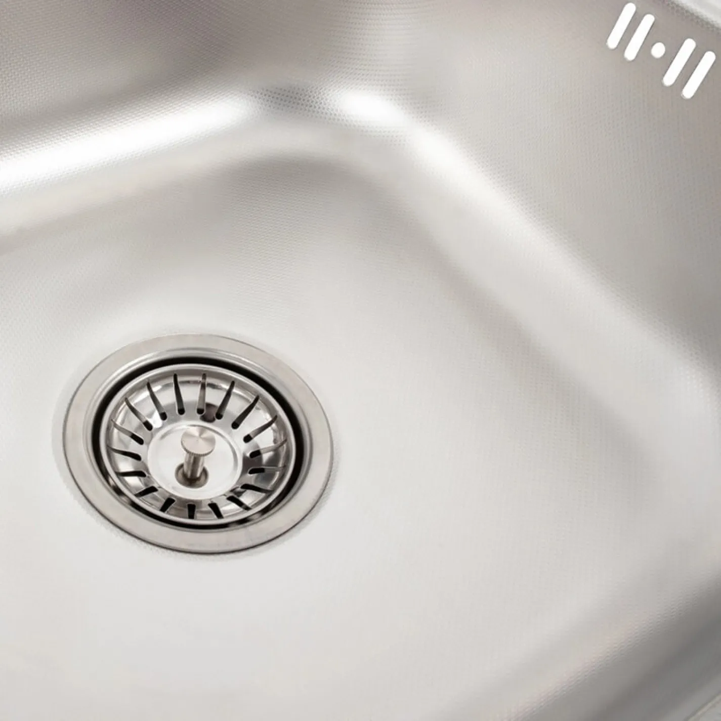 Кухонна мийка з нержавіючої сталі Platinum 4842 Декор, 0,6/160 мм - Фото 2