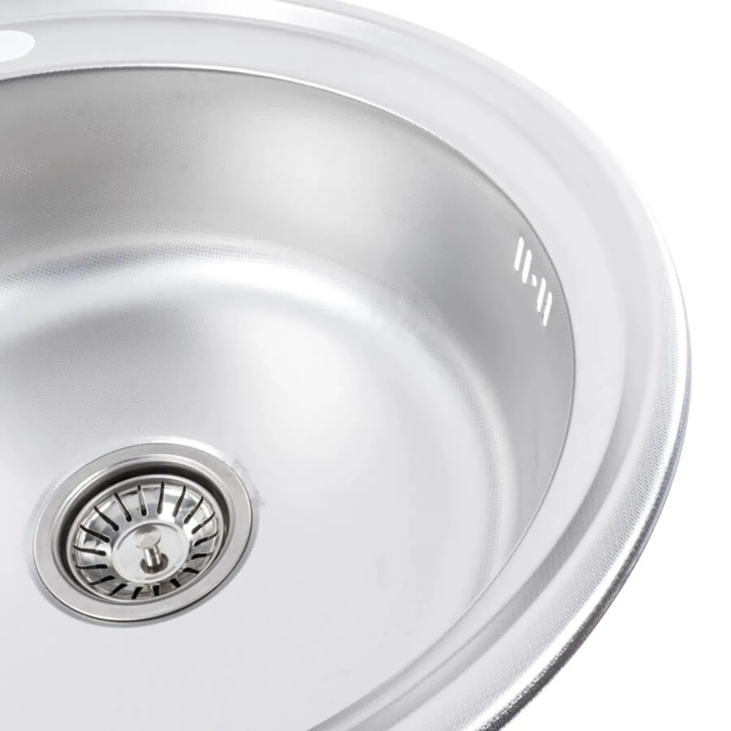 Кухонна мийка з нержавіючої сталі Platinum 510 Декор, 0,6/170 мм - Фото 2