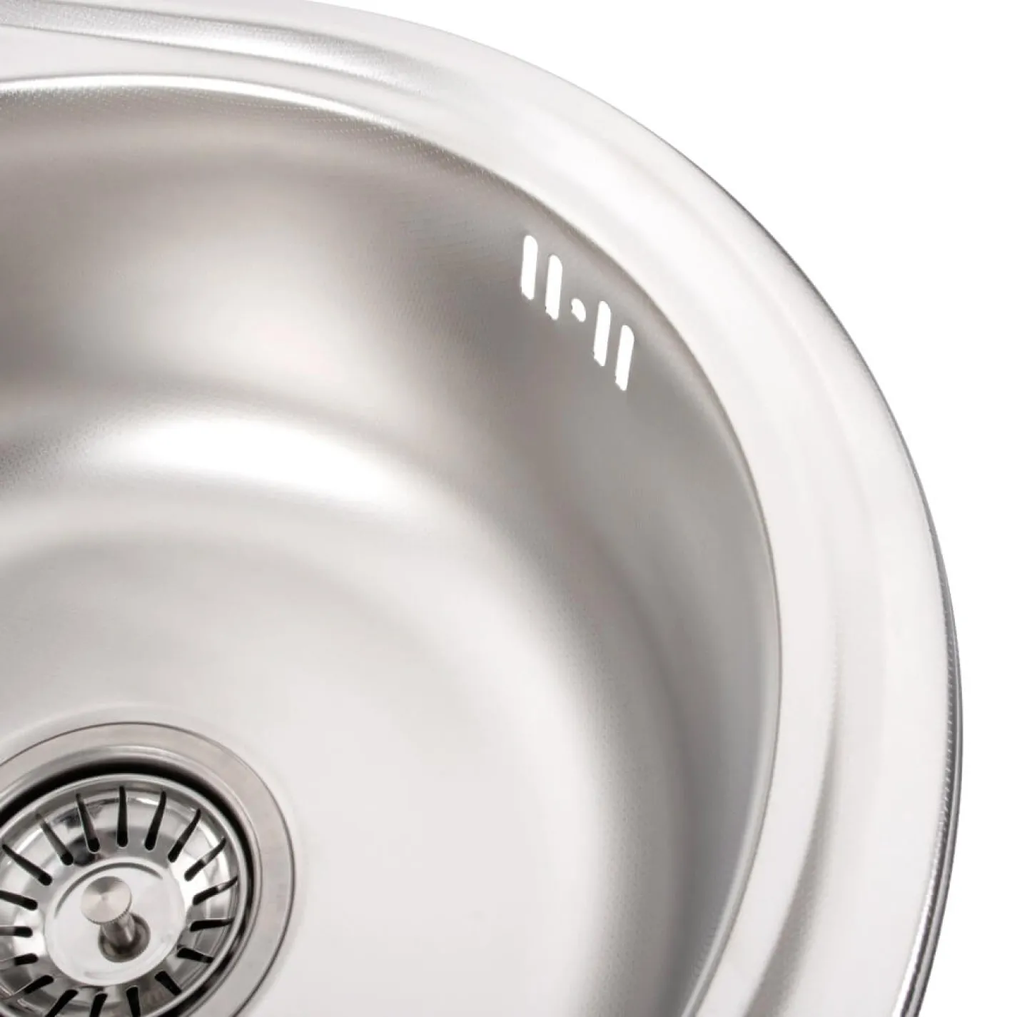 Кухонна мийка з нержавіючої сталі Platinum Декор 4539, 0,6/170 мм - Фото 1