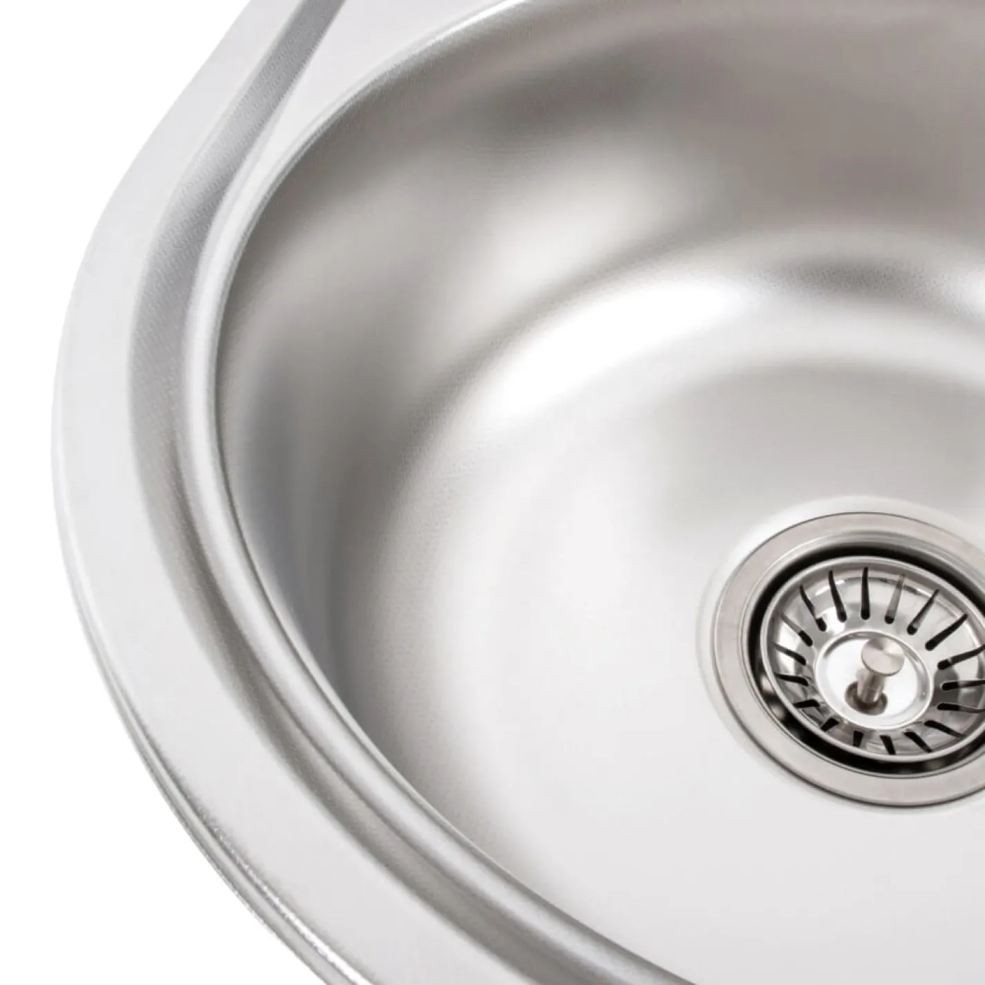 Кухонна мийка з нержавіючої сталі Platinum Декор 4539, 0,6/170 мм - Фото 3