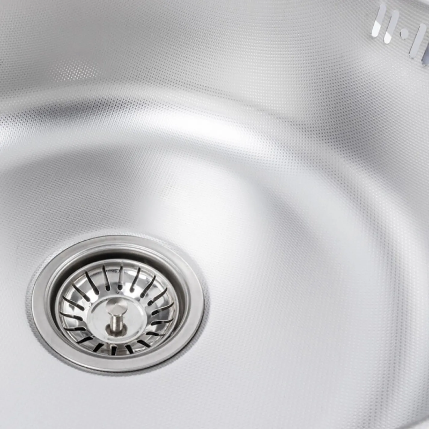 Кухонная мойка из нержавеющей стали Platinum Декор 490, 0,8/180 мм - Фото 3