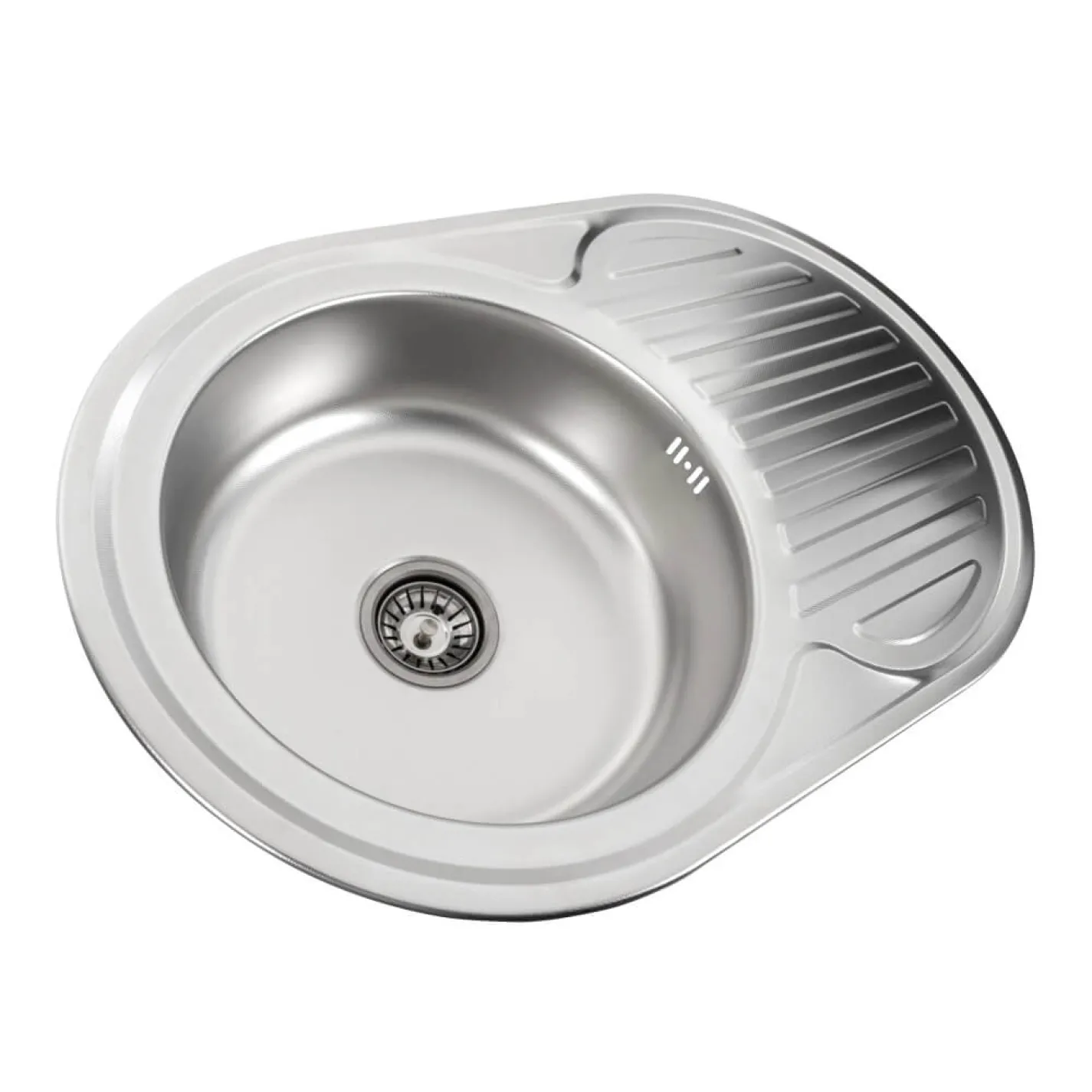 Кухонна мийка з нержавіючої сталі Platinum Декор 7750, 0,6/170 мм - Фото 1
