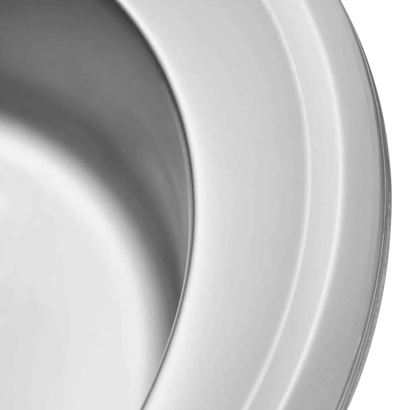 Кухонна мийка з нержавіючої сталі Platinum Сатин 510, 0,8/180 мм - Фото 3